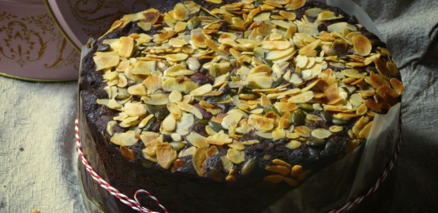 Cook: Pineapple and Almond Fruit Cake; Gluten Free, from 1904