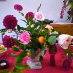An elegant arrangement worthy of Queen Anne? (thanks my friend Tanya)